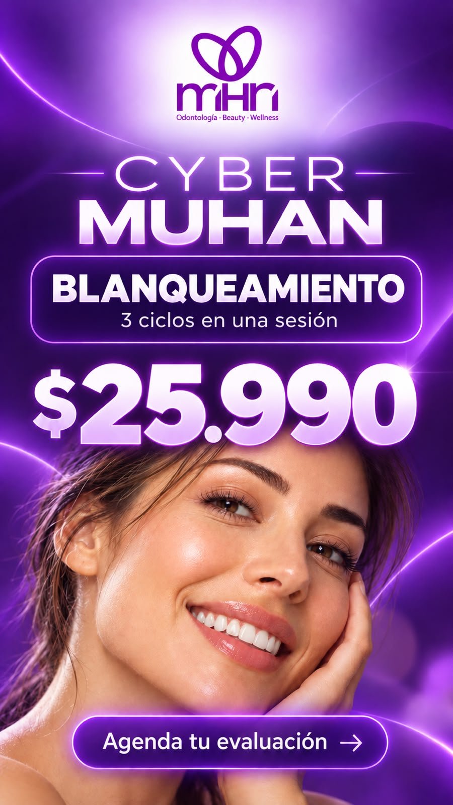 Cyber Muhan: blanqueamiento, 3 ciclos en una sesión, $25.990